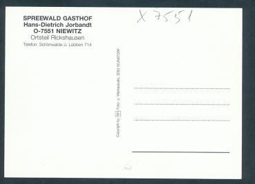 Preview: Spreewald Gasthof, Hans -Dietrich Jorbandt, 15910 Niewitz OT Rickshausen